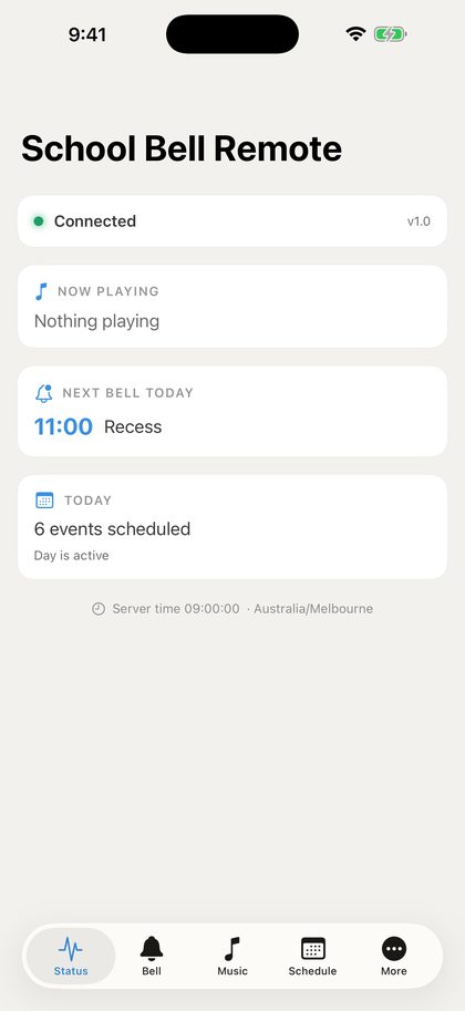 Remote status